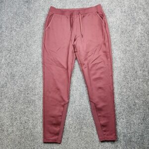 Greyson Jogger Pants Mens Medium Maroon Nylon Elastane Golf Athletic Casual